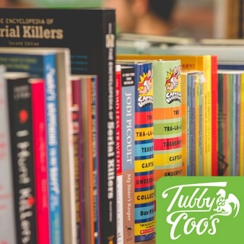 Banned Books Bookshelf Tubby & Coo's 2014