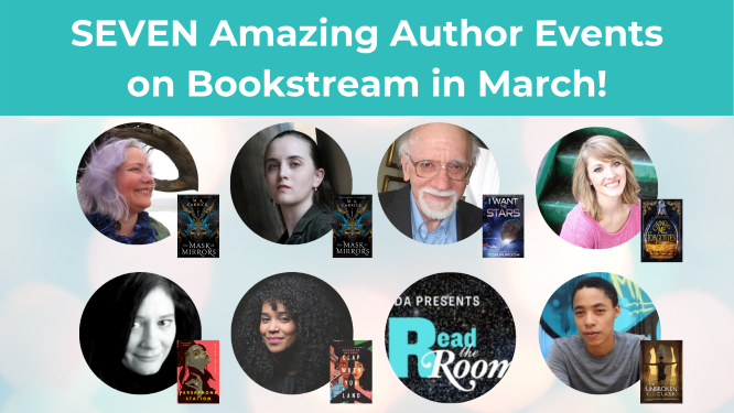SEVEN Amazing Author Events This Month on Tubby & Coo’s Bookstream