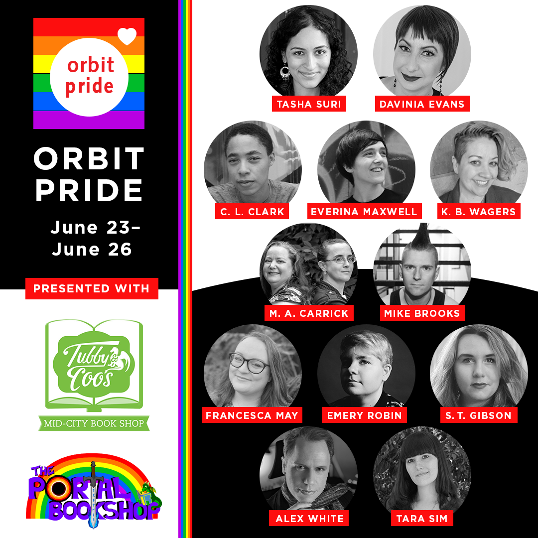 Orbit Pride 2022: Virtual Queer Book Events!