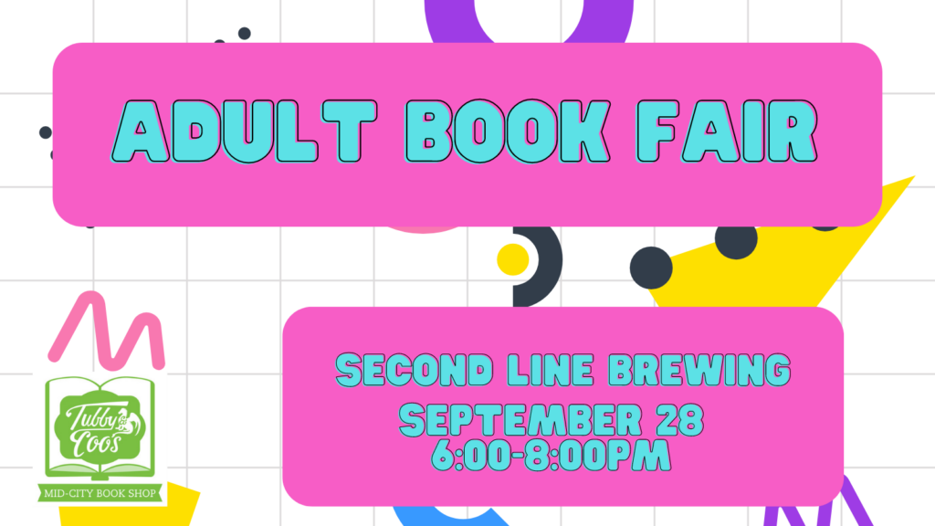 Adult Book Fair at Second Line Brewery @ Second Line Brewing
