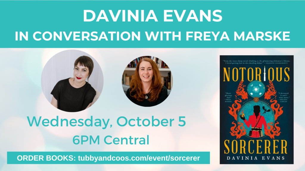 Davinia Evans In Conversation With Freya Marske