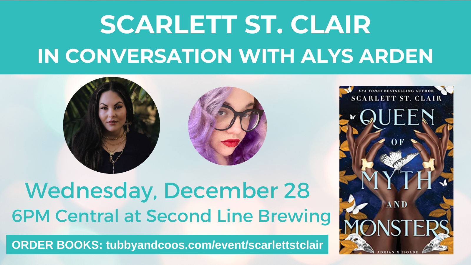 Scarlett St. Clair In Conversation With Alys Arden - Tubby & Coo's