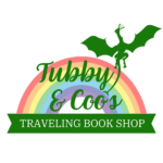 Traveling Book Shop Logo White Background